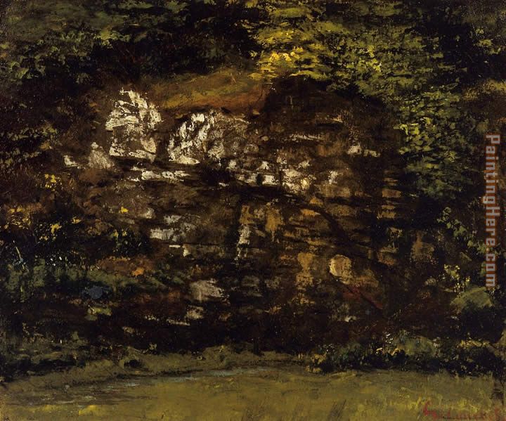 Gustave Courbet In the Woods